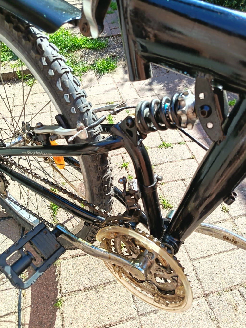 Folding Mountain Bike Spares or Repairs.
