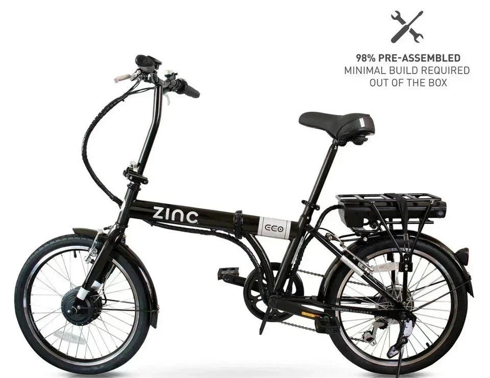 Zinc 20 Inch  Eco  36V Folding Electric Bike, RIGHT HANDLE GRIP (DAMAGED)