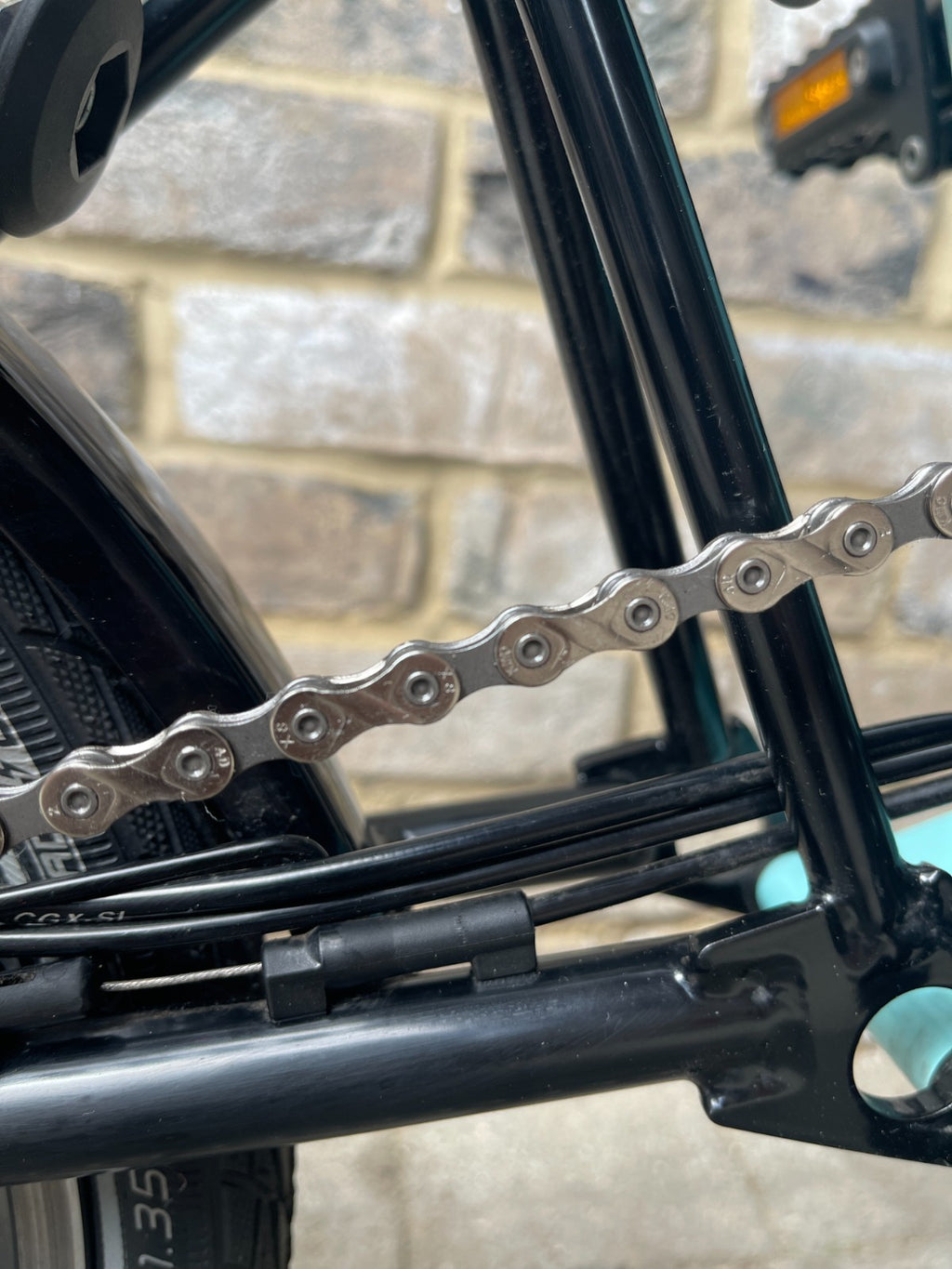 Brompton Turkish Green (Black Edition) Superlight Titanium RARE S6L-X WORLD POST