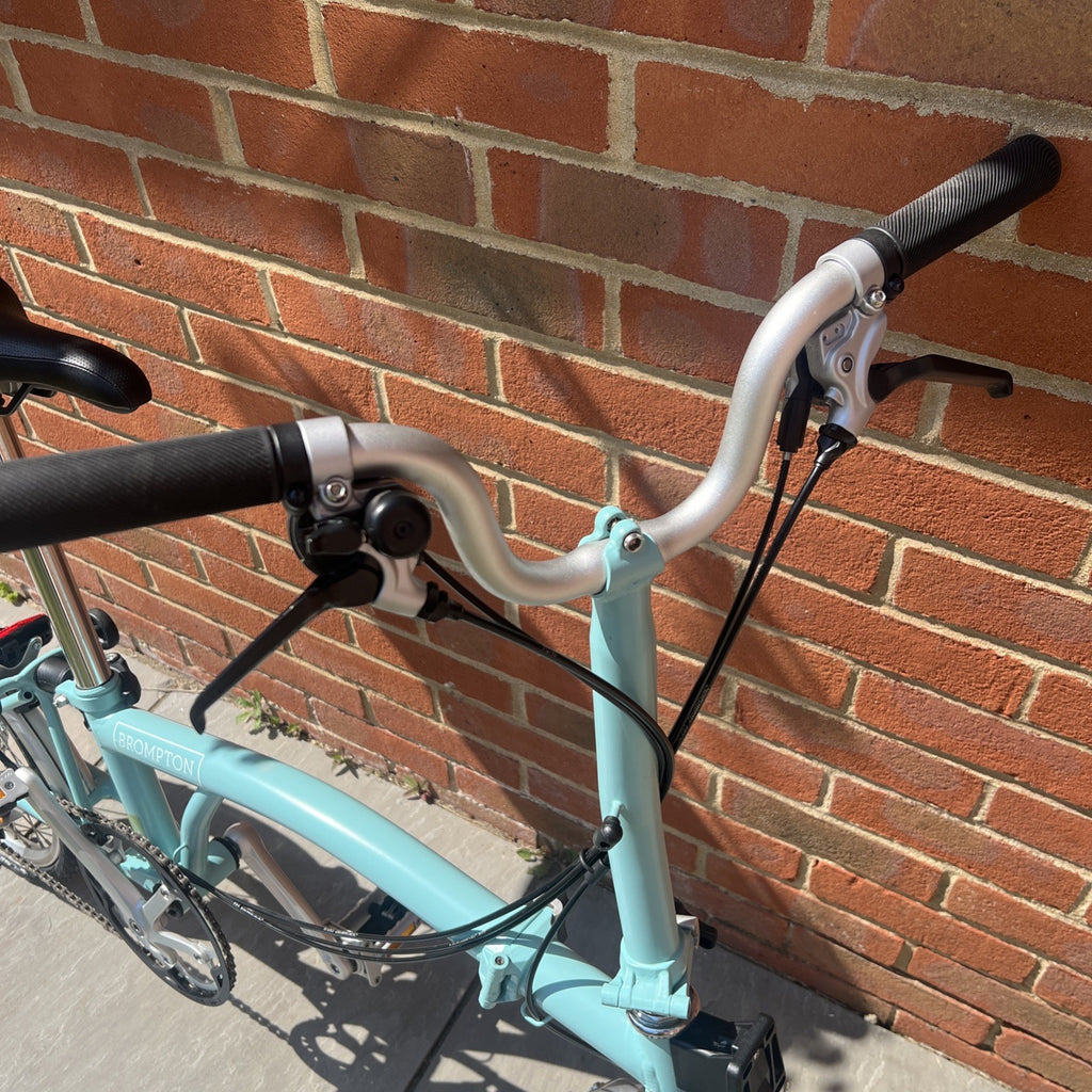 Brompton Turkish Green M6L Mid 6 Speed 2018 Folding Bike Collection Essex