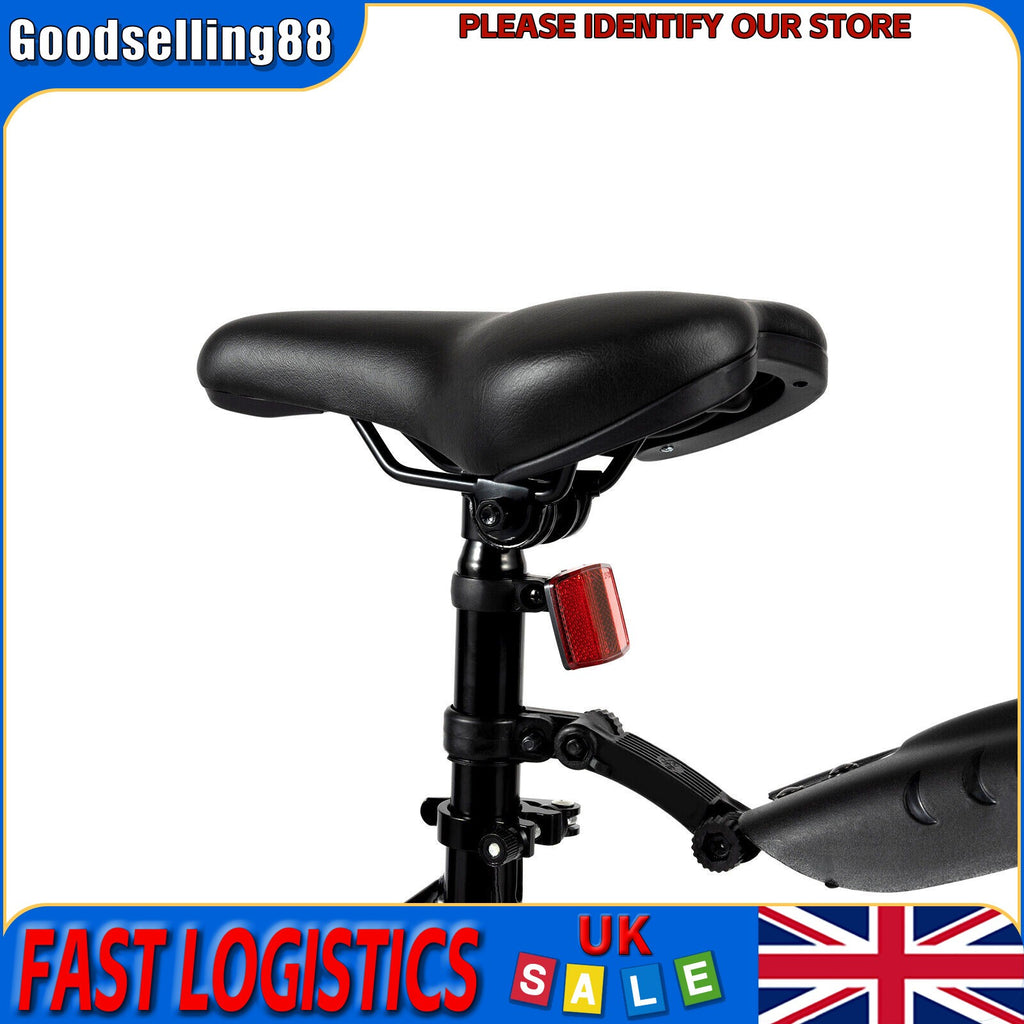 26" 21-Speed Folding Mountain Bike Foldable Bicycle Disc Brake Mountain Bike NEW