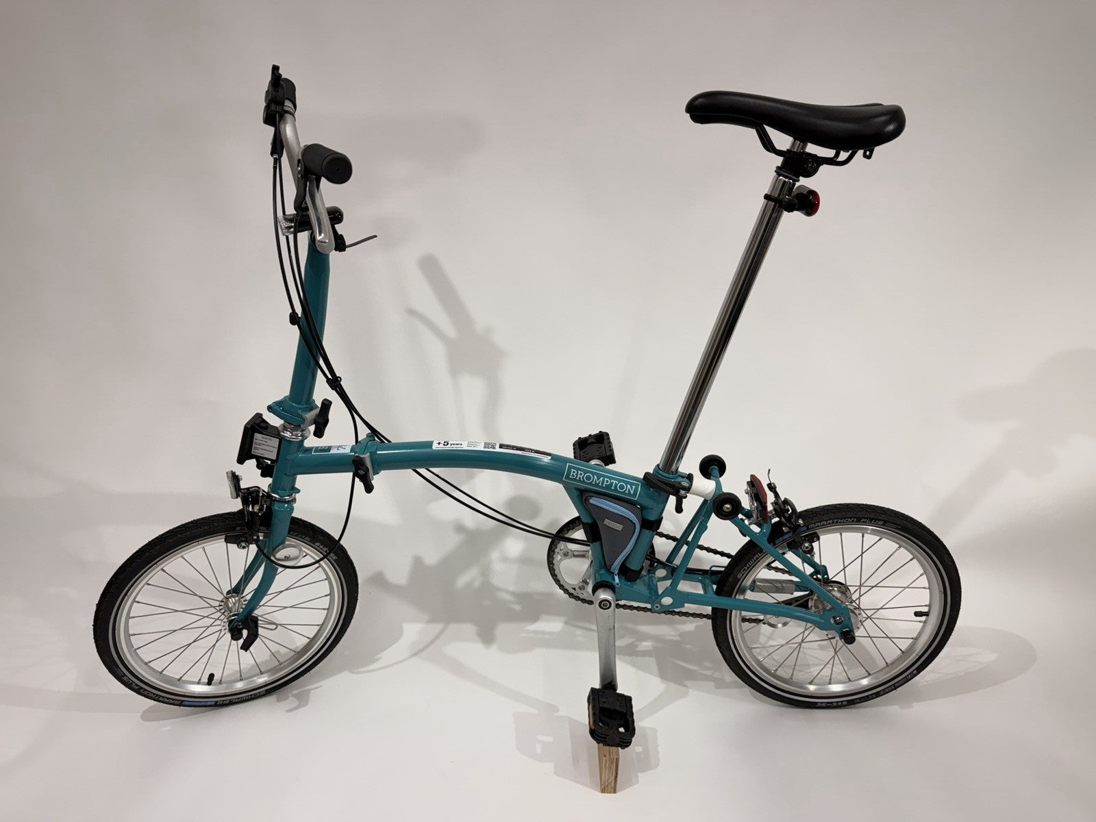 Brompton B75 Folding Bike-Excellent Condition – Upgraded-Accessories, Box & Bags
