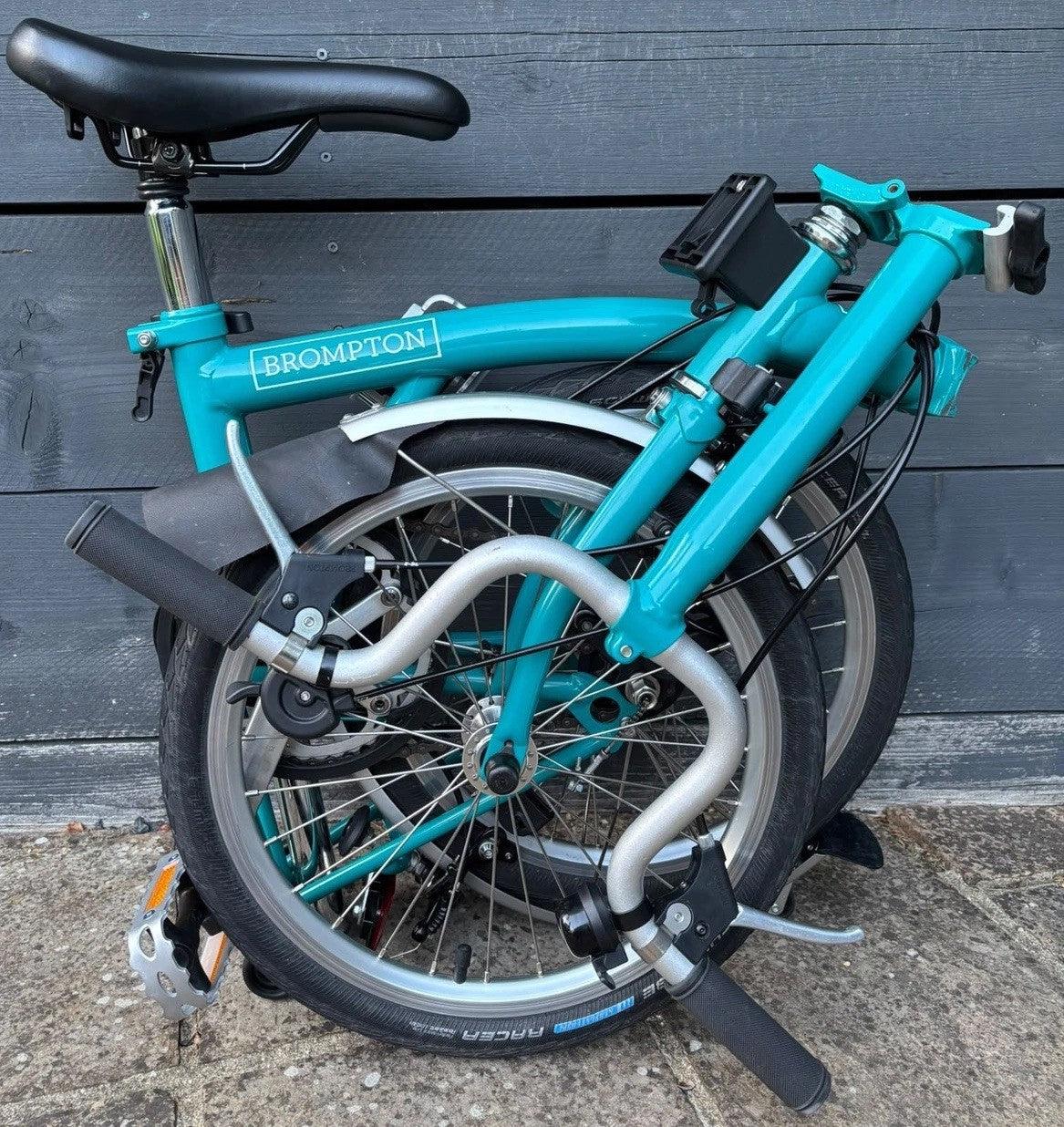 2020 Brompton B75 upgraded to C Line Folding Bicycle 3 Speed - Hardly Used