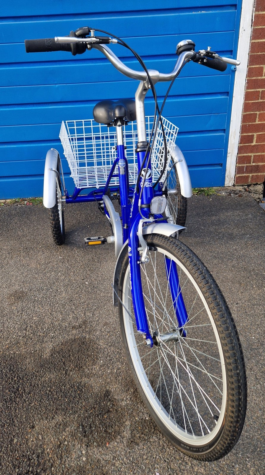 Viking Adult Trike Tricycle Bike Folding 6 Speed Shimano 20" Wheels Basket