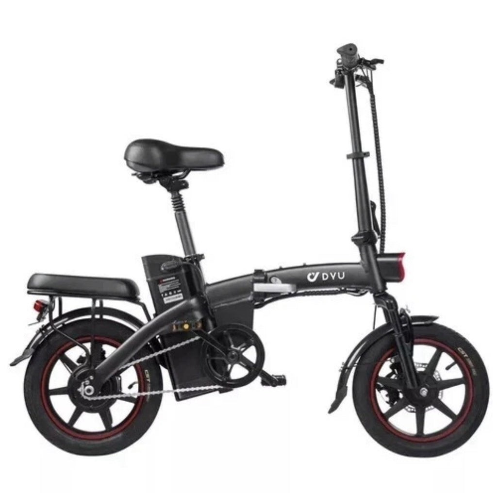 DYU A5 14” ALUMINIUM ALLOY Folding BIKE PEDAL ASSIST 36v7.5AH LED DISPLAY 22.4kg