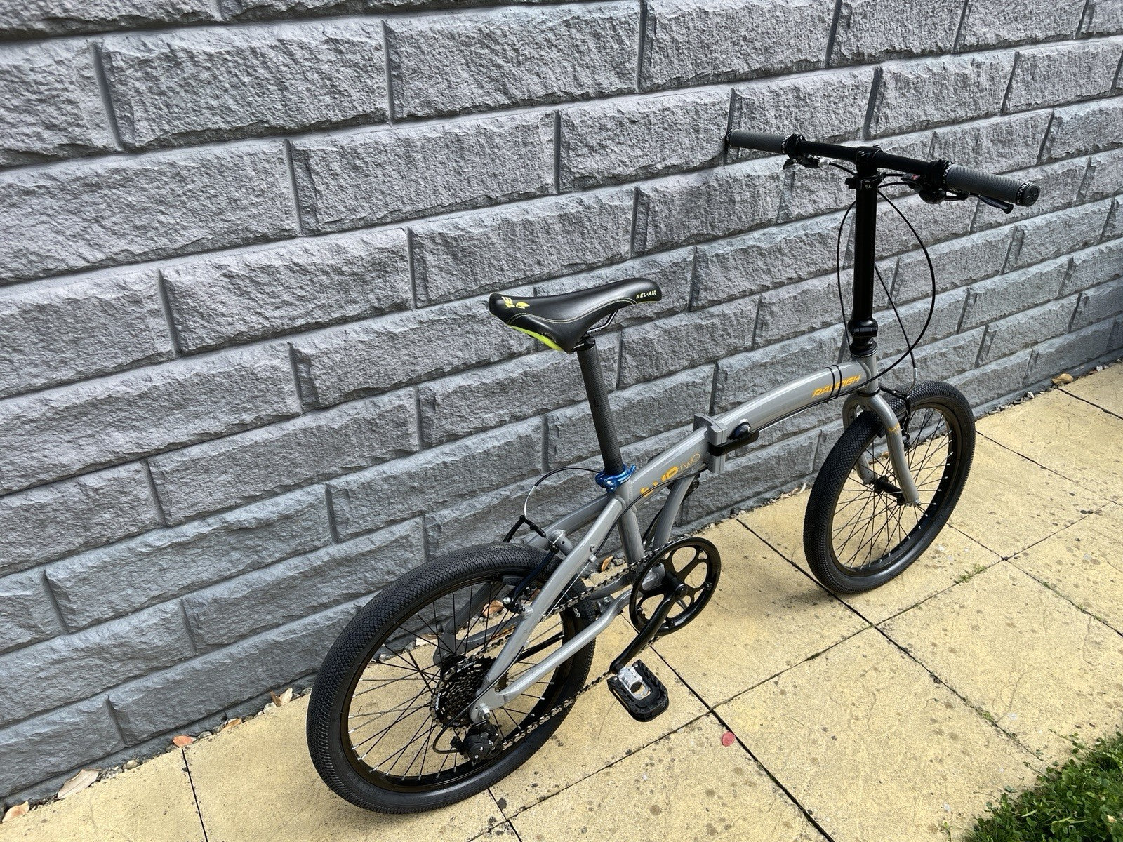 Raleigh Evo 2 Folding Bmx Style Custom Bike Upgraded with Bag & Bits one of one!