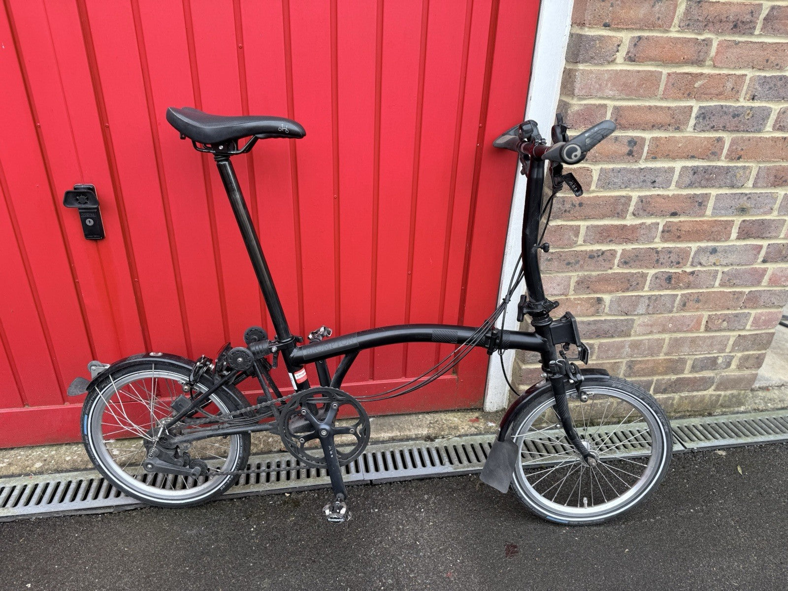 Brompton S6L Black Edition Folding Bicycle, Superb, Ltd Edition