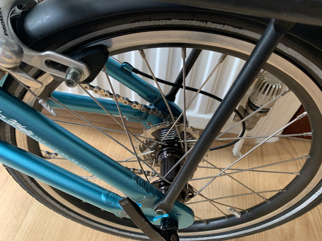 Mezzo D9 Folding Bike Bicycle - Very Good Condition - Serviced with New Parts