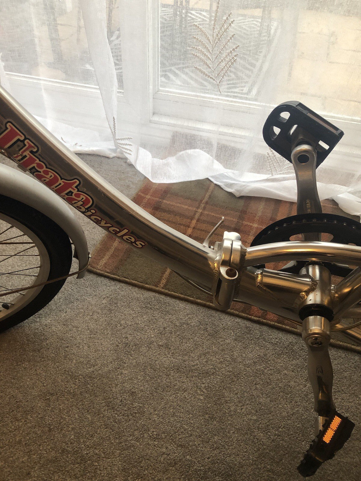 Folding Bike UrataBike -20inch Wheel Folding Silver Used