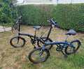 Pair Of Smart Folding Push Bikes.  In Excellent Working Condition