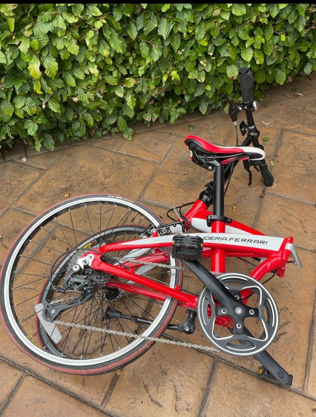 Rare collectible Ferrari scuderia fold up city bike