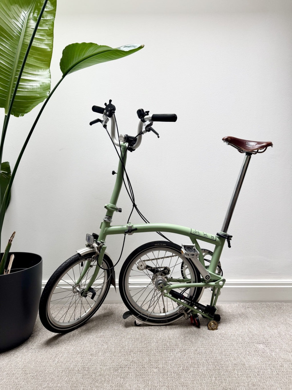 Brompton Bike - H3L – Matcha Green  – Excellent Condition