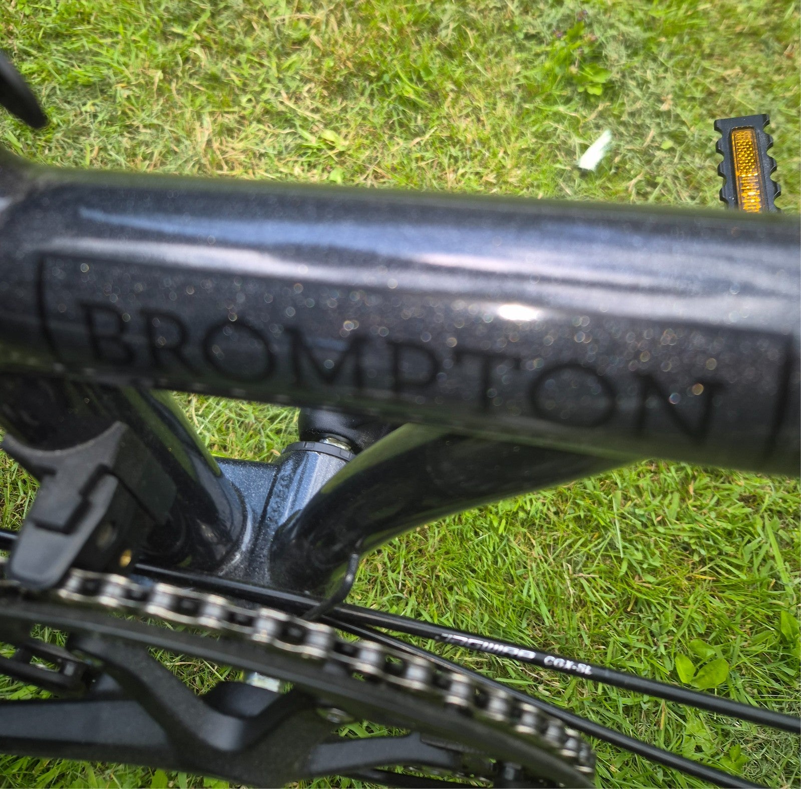 Brompton P Line 4-Speed - high Handlebar - Midnight Black - New
