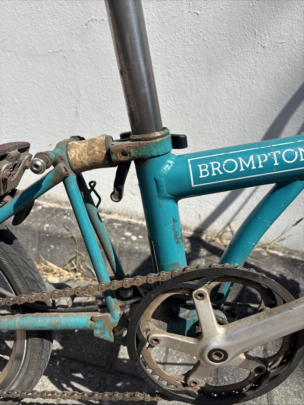 Brompton B75 16" Folding Bike - Blue