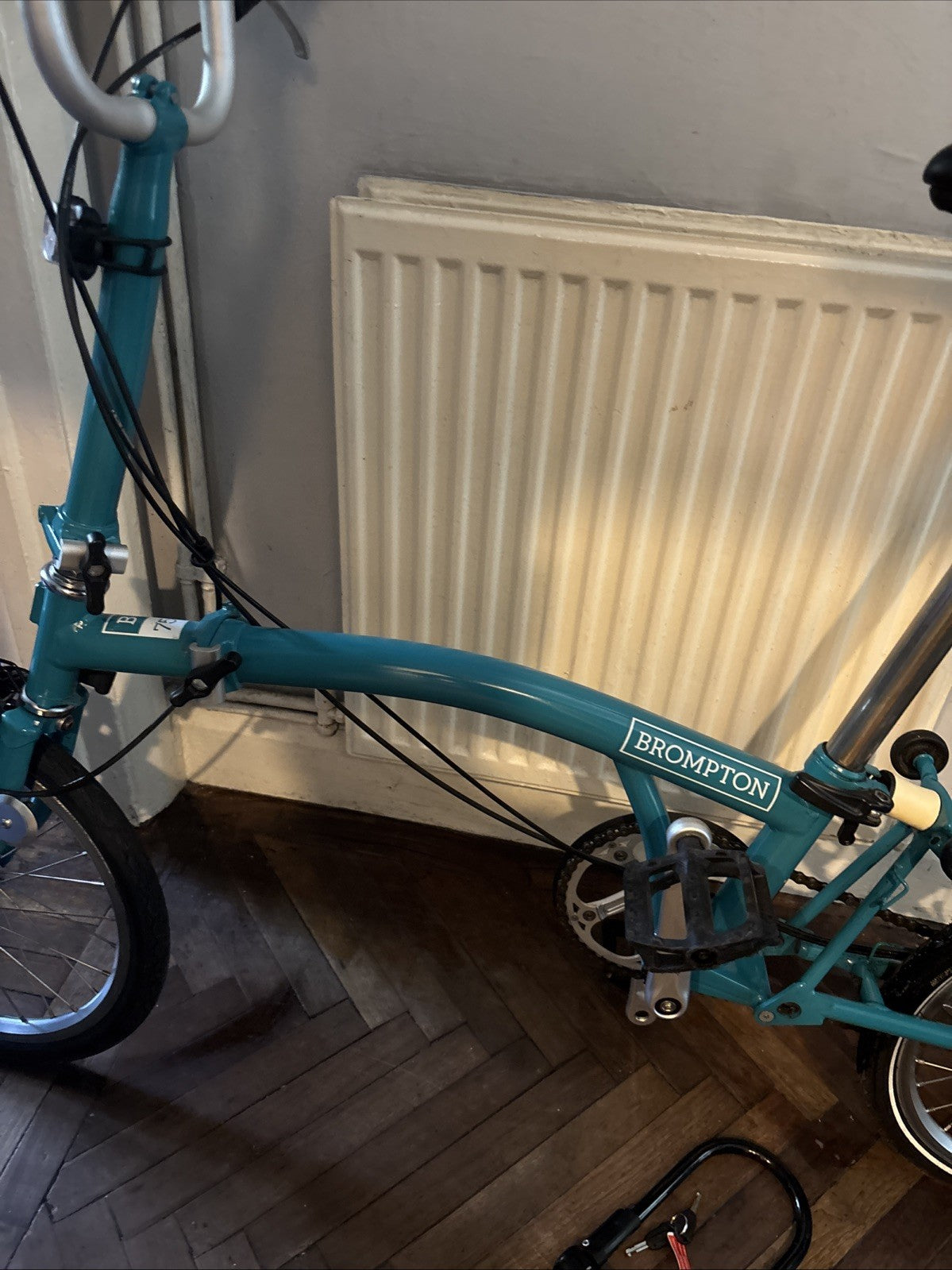 Brompton B75 16" Folding Bike - Blue - Discontinued - VGC - Classic Shape