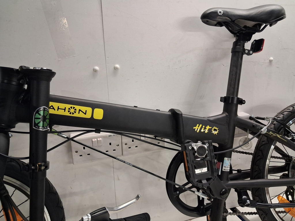 Dahon Hit 20" Wheels 11.6 kg Compact Unisex Matt Black Commuter Folding Bike A