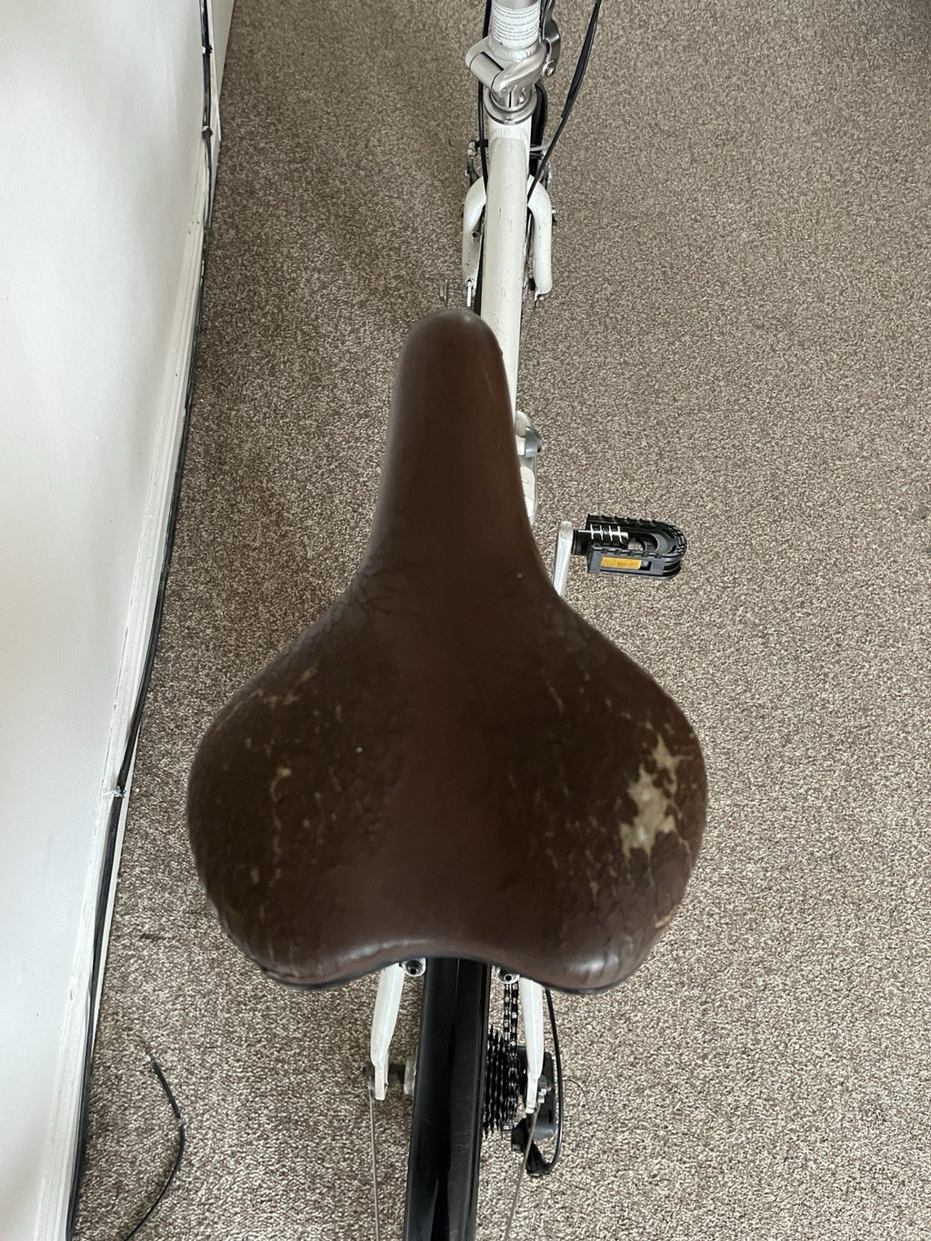 Bickerton Junction 1607 Foldable Bike White 20 Inch Wheels Great Condition
