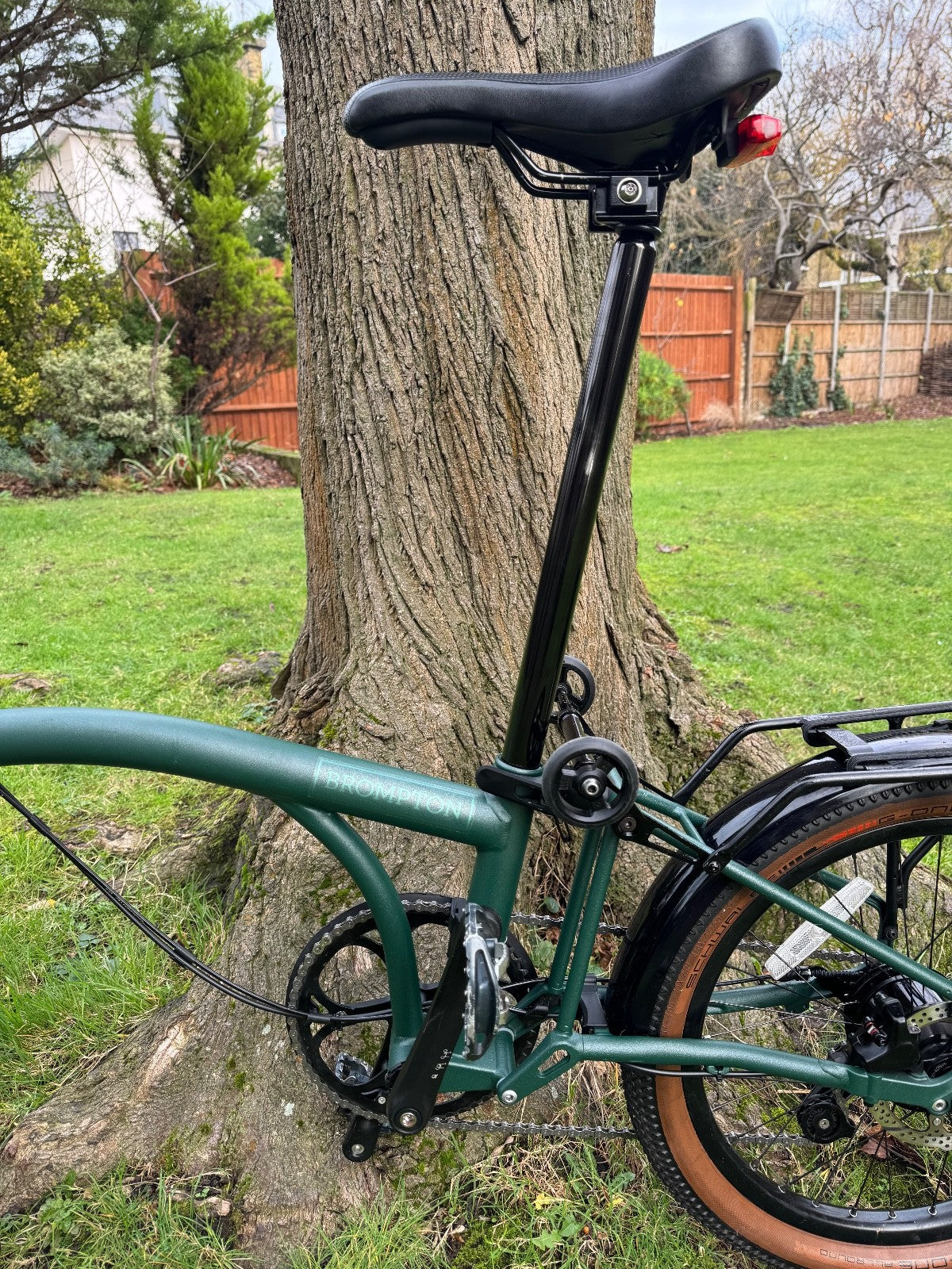 Brompton G-Line 8 Speed Alfine, Forest Green, M-size