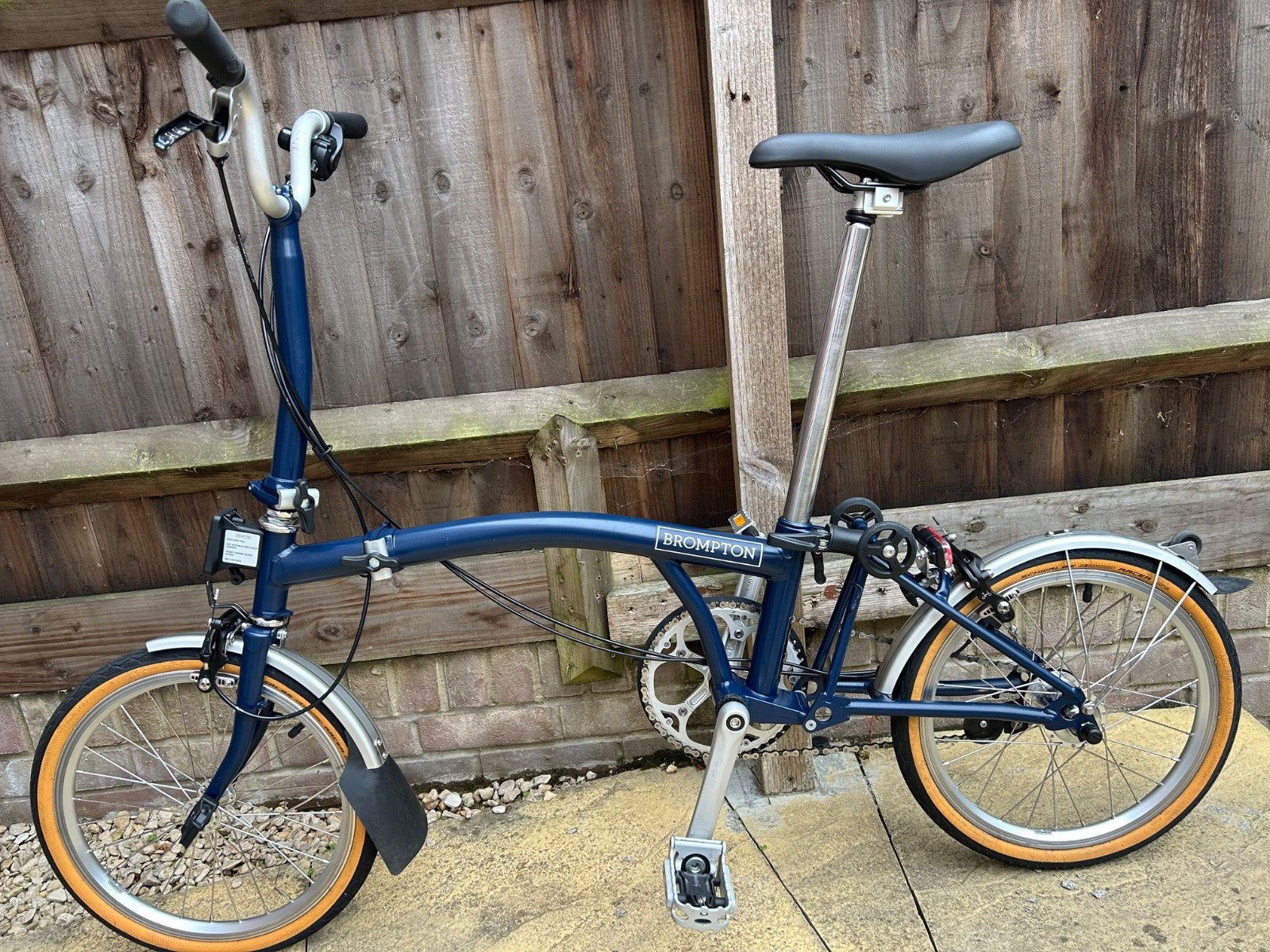 2019 Brompton c line 3 speed in great condition tempest blue