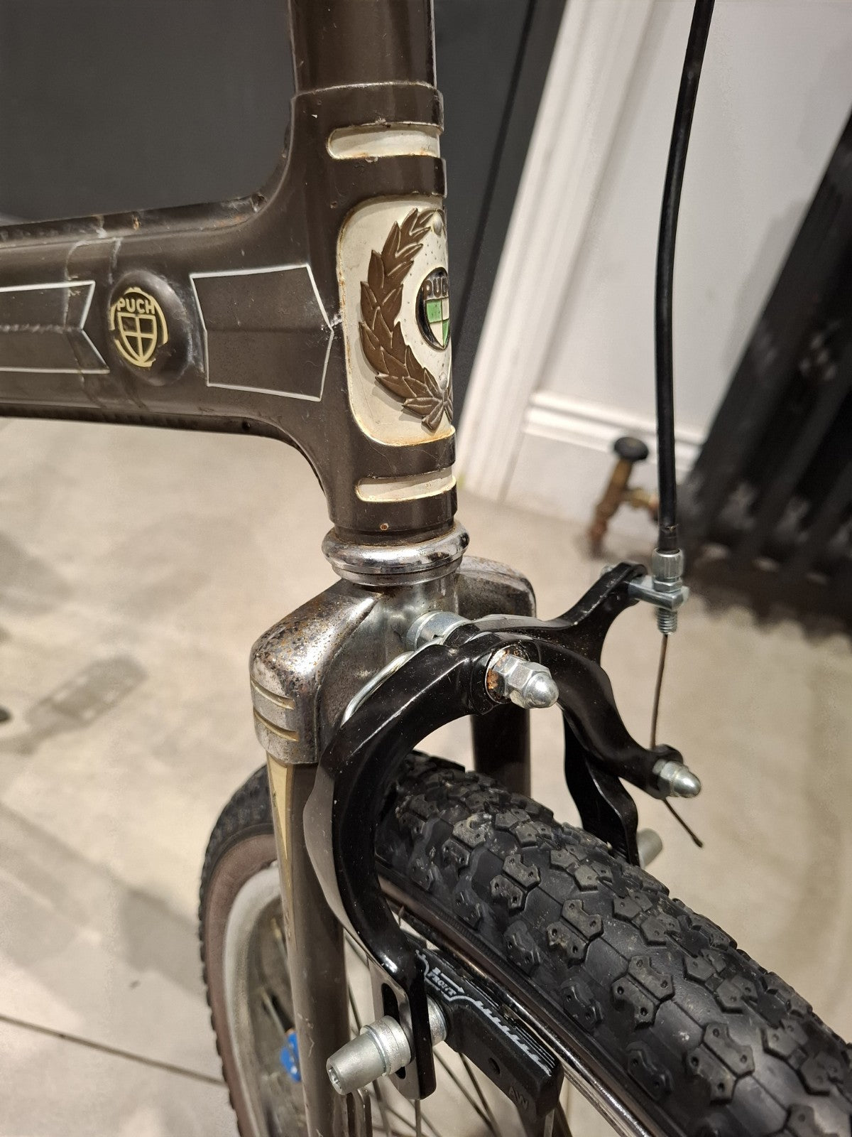 Retro Puch Camping Folding Cargo Bike BMX Parts 1970s