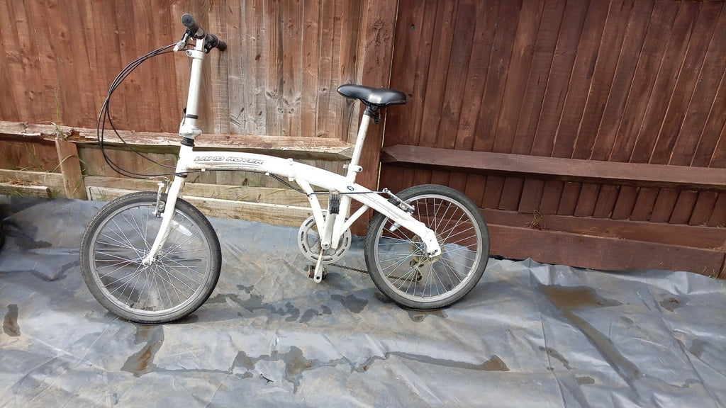 Two Land Rover City Lite Folding Bike 6 Speed Bicycle Fully Ridable With Cases