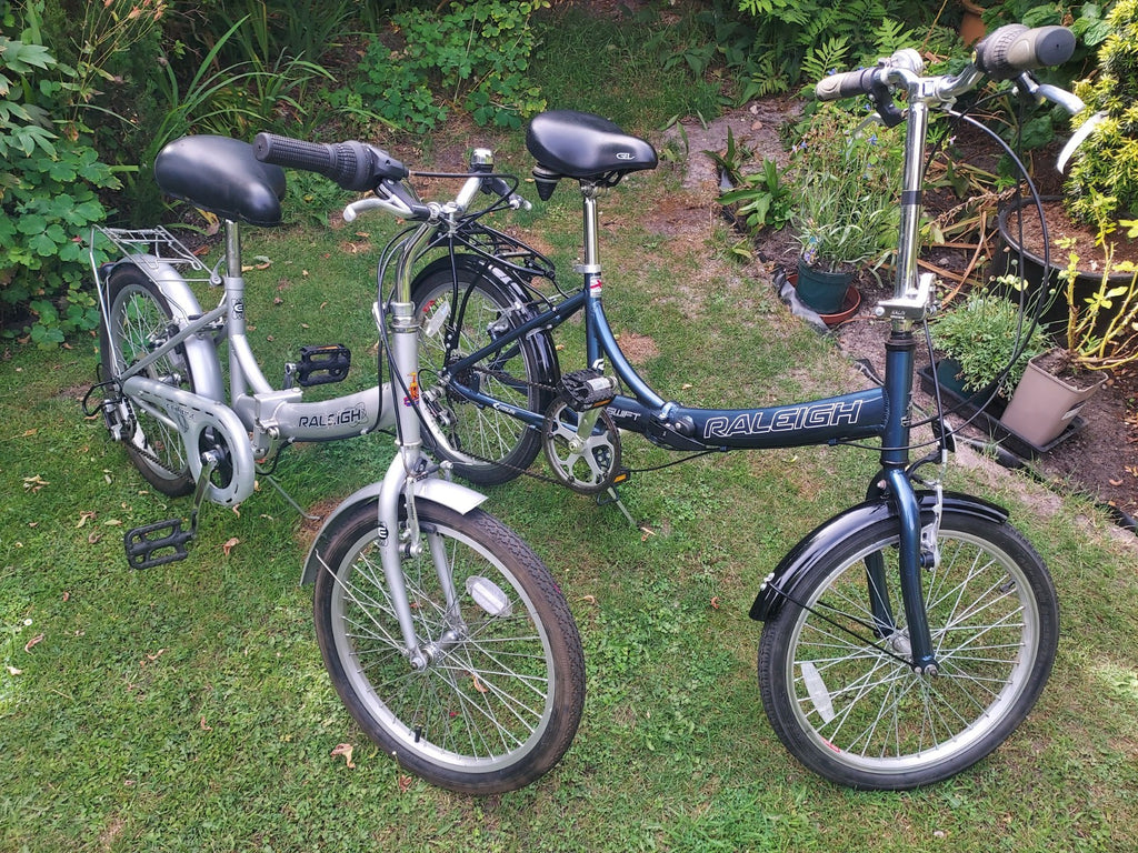 Folding adult bikes with 20" wheels