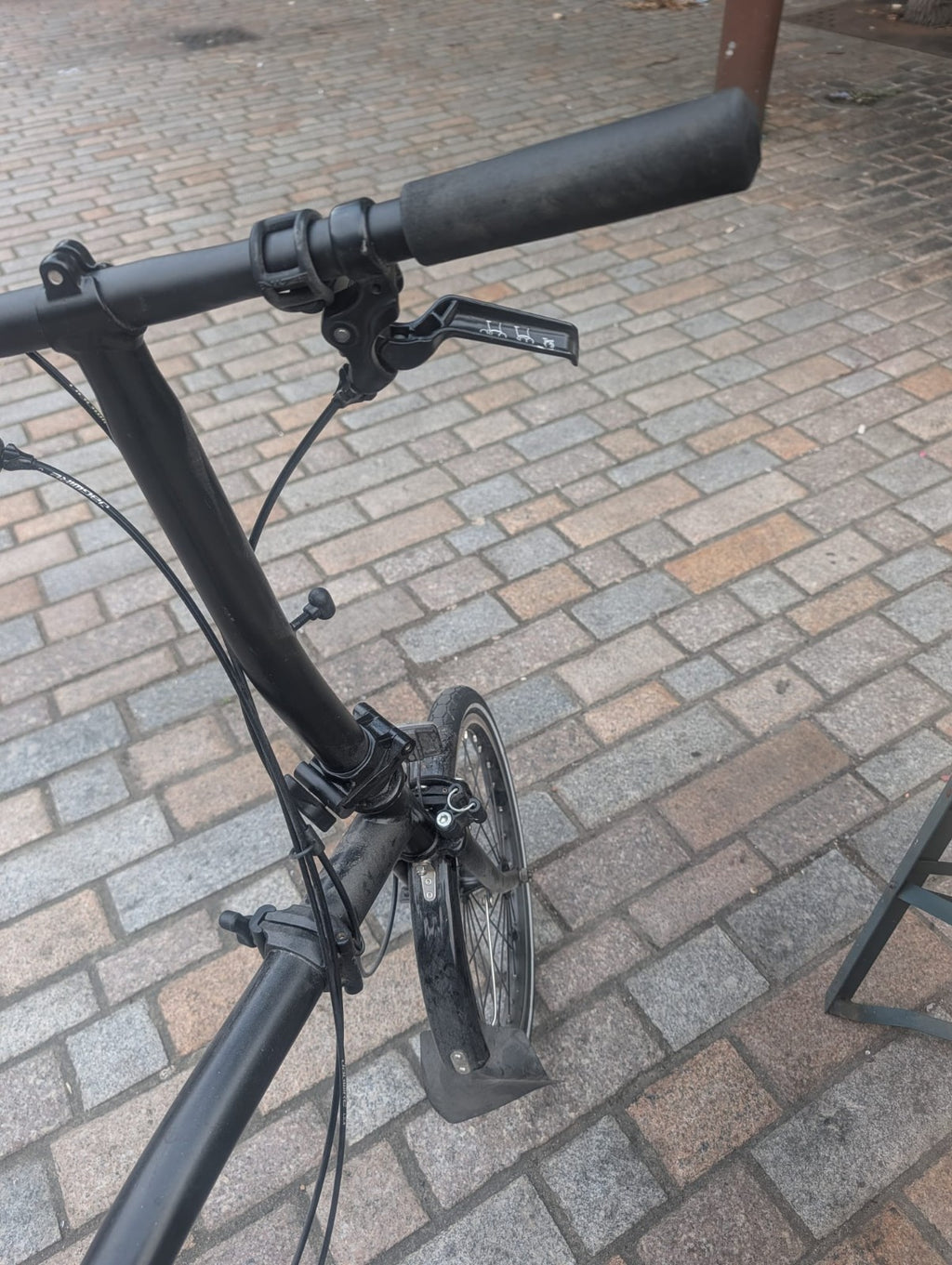 Brompton Folding Bike – 2016 – Black Edition – 2 Speed