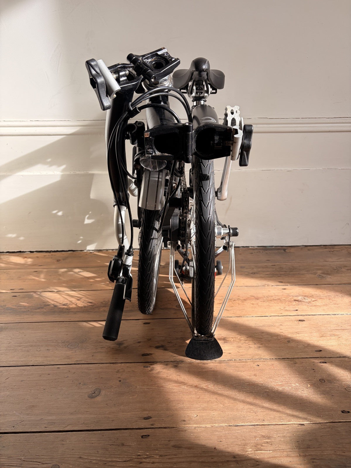 Brompton C Line 2 speed black folding bicycle 2022