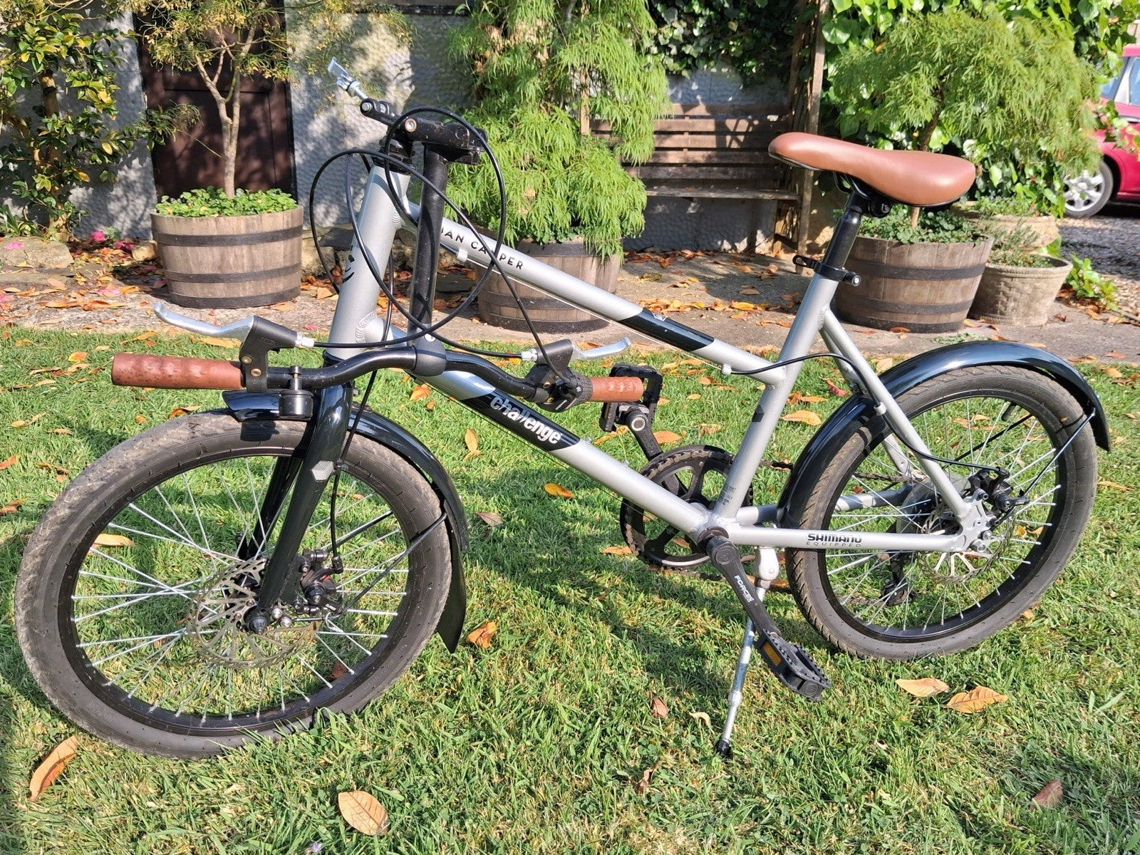 Challenge Urban Camper Semi-Folding Bike With Stand And Mud Guards
