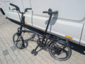 Brompton P Line 4 Speed 2023 Mid Handlebar Folding Bike - Midnight Black