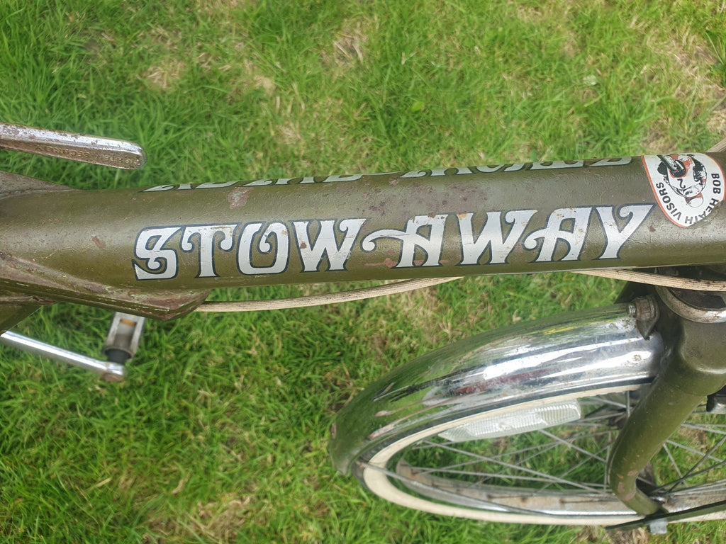 Vintage raleigh stowaway bike
