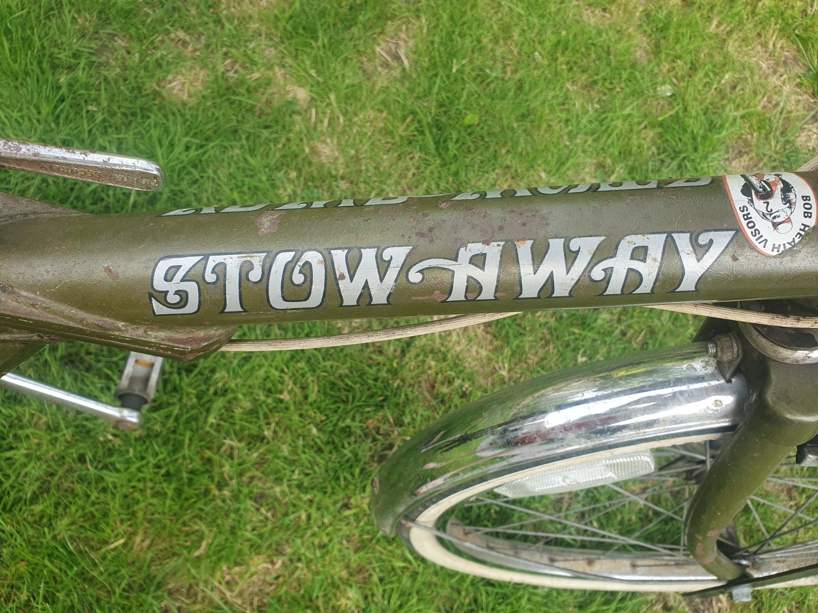 Vintage raleigh stowaway bike