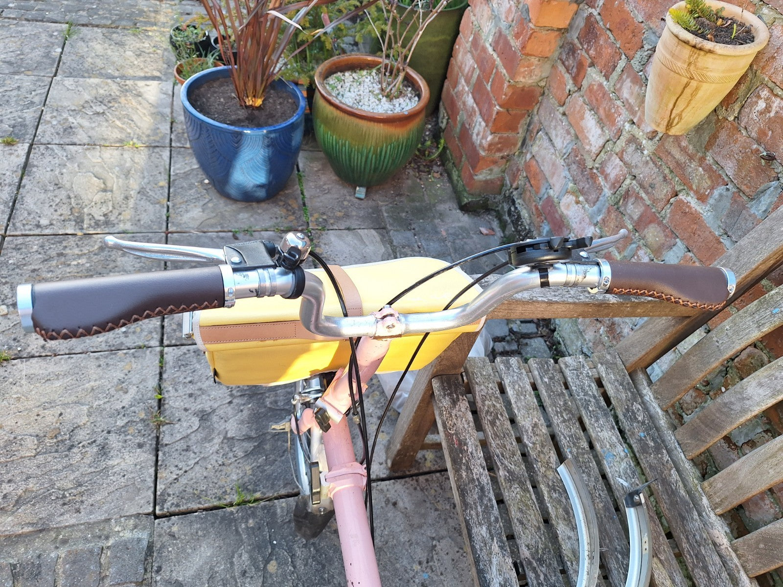 Brompton Folding Bike 3-Speed - Baby Pink