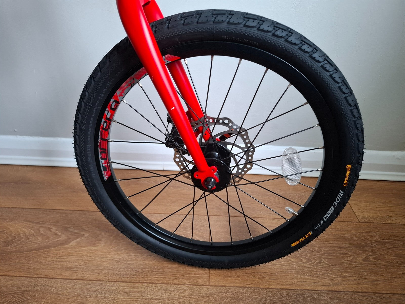 Carrera Intercity Disc 8-Speed Folding Bike With Accessories and more