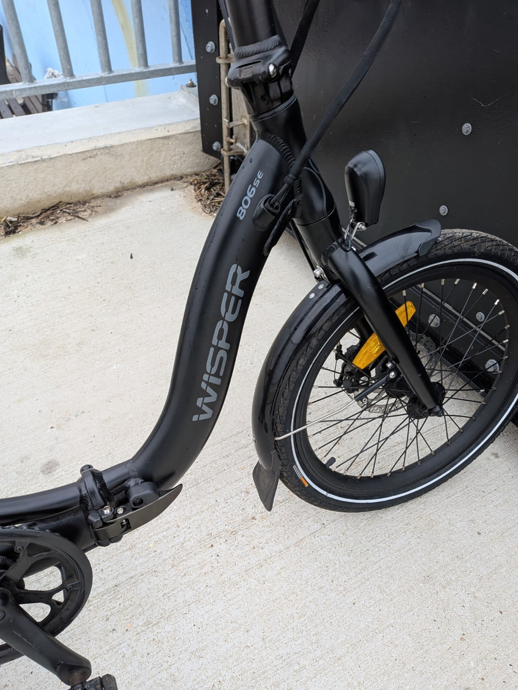 Wisper 806 Folding  Bike,BRAND NEW 575 Battery, JUST SERVICED L@@K