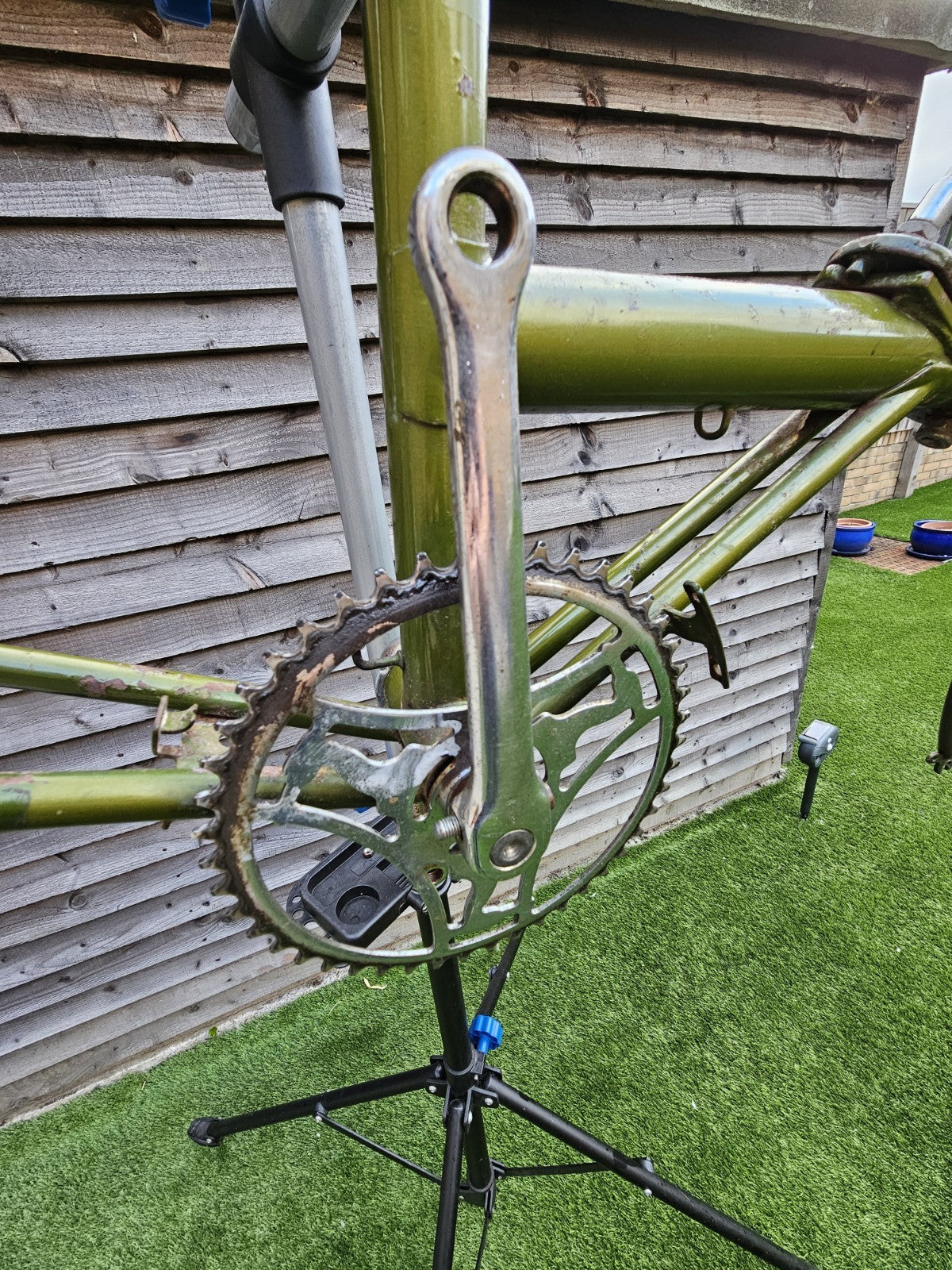 Raleigh Shopper Twenty 20 Frame 70s  Stowaway folding bike. including crakset.