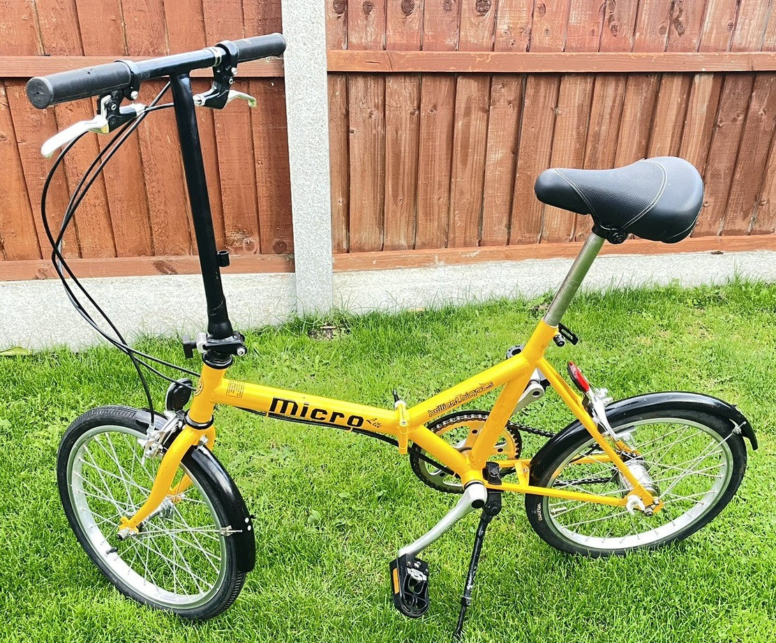 Vintage 1985 Micro lite fold up bike