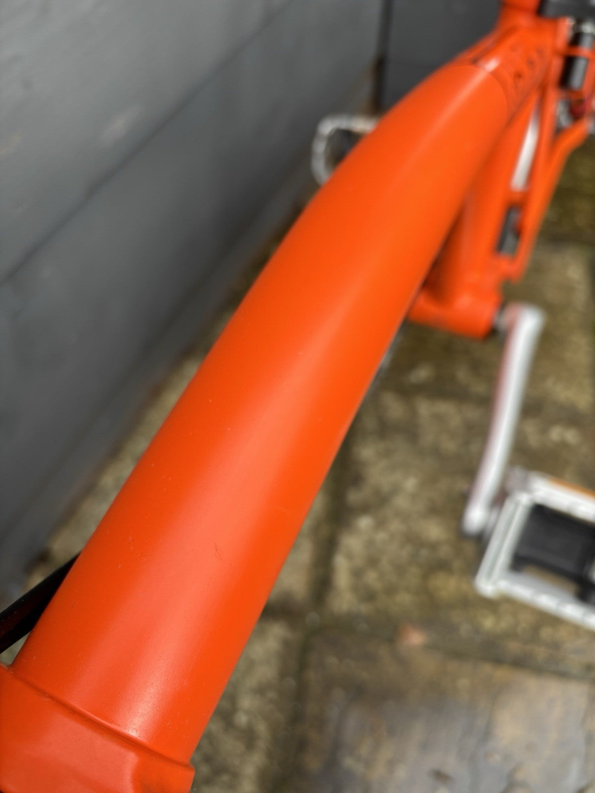 Brompton S3L folding bicycle C Line Equivalent in Orange - Test Ridden Only