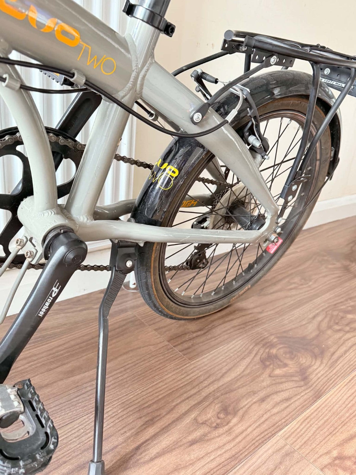 Raleigh Evo 2 Folding Bike - Grey - 7 Speed (Very Good Condition)