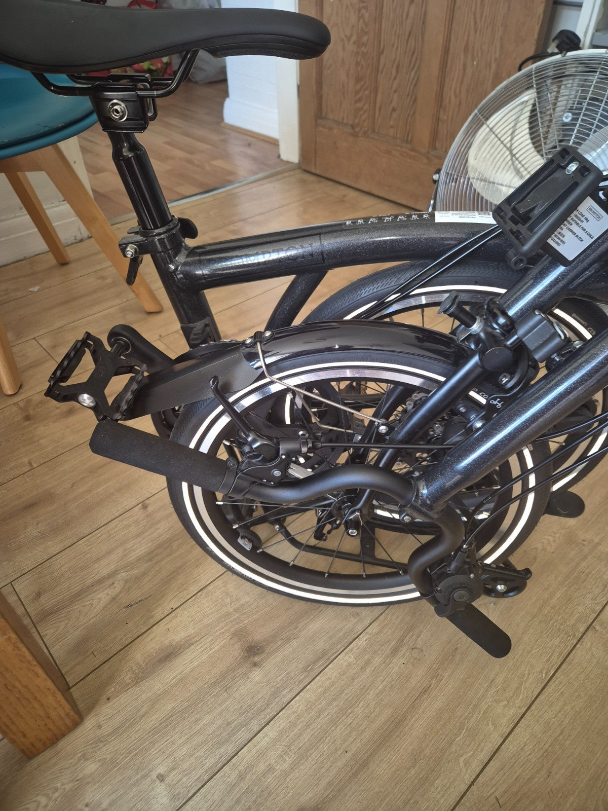 Brompton P Line 4-Speed - high Handlebar - Midnight Black - New