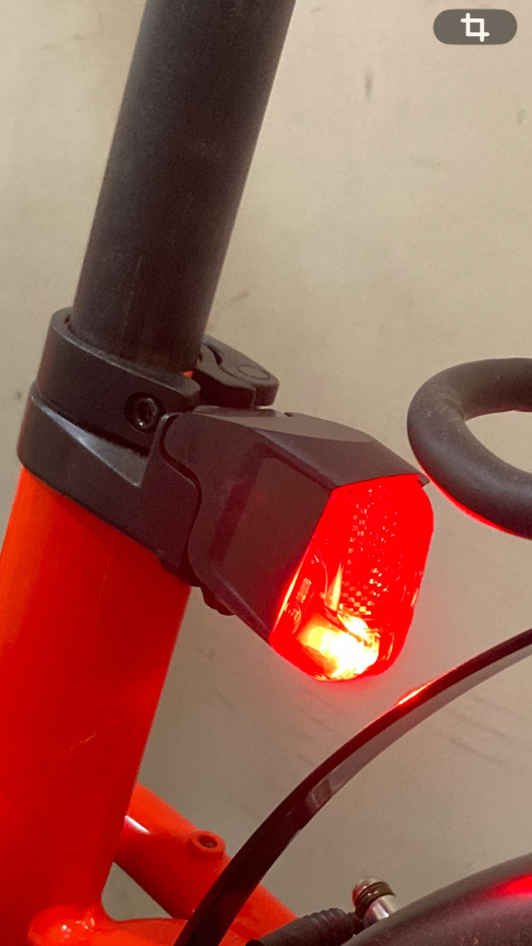Decathlon BTWIN Folding Bike Lights (Front and Rear)