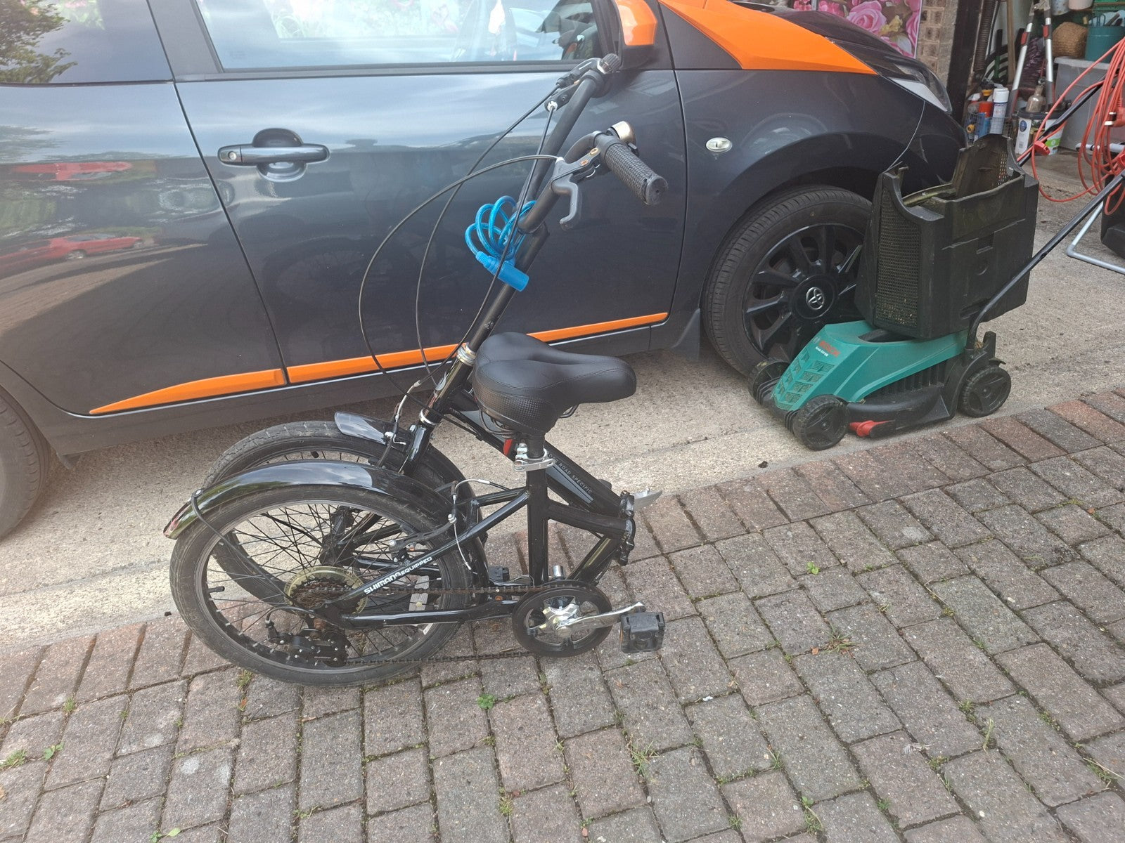 cross folding bike - TWO available. Price is for one