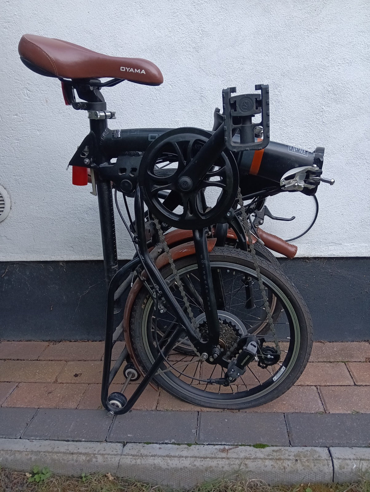 Oyama folding bike 6061 alu frame , Brompton folding system