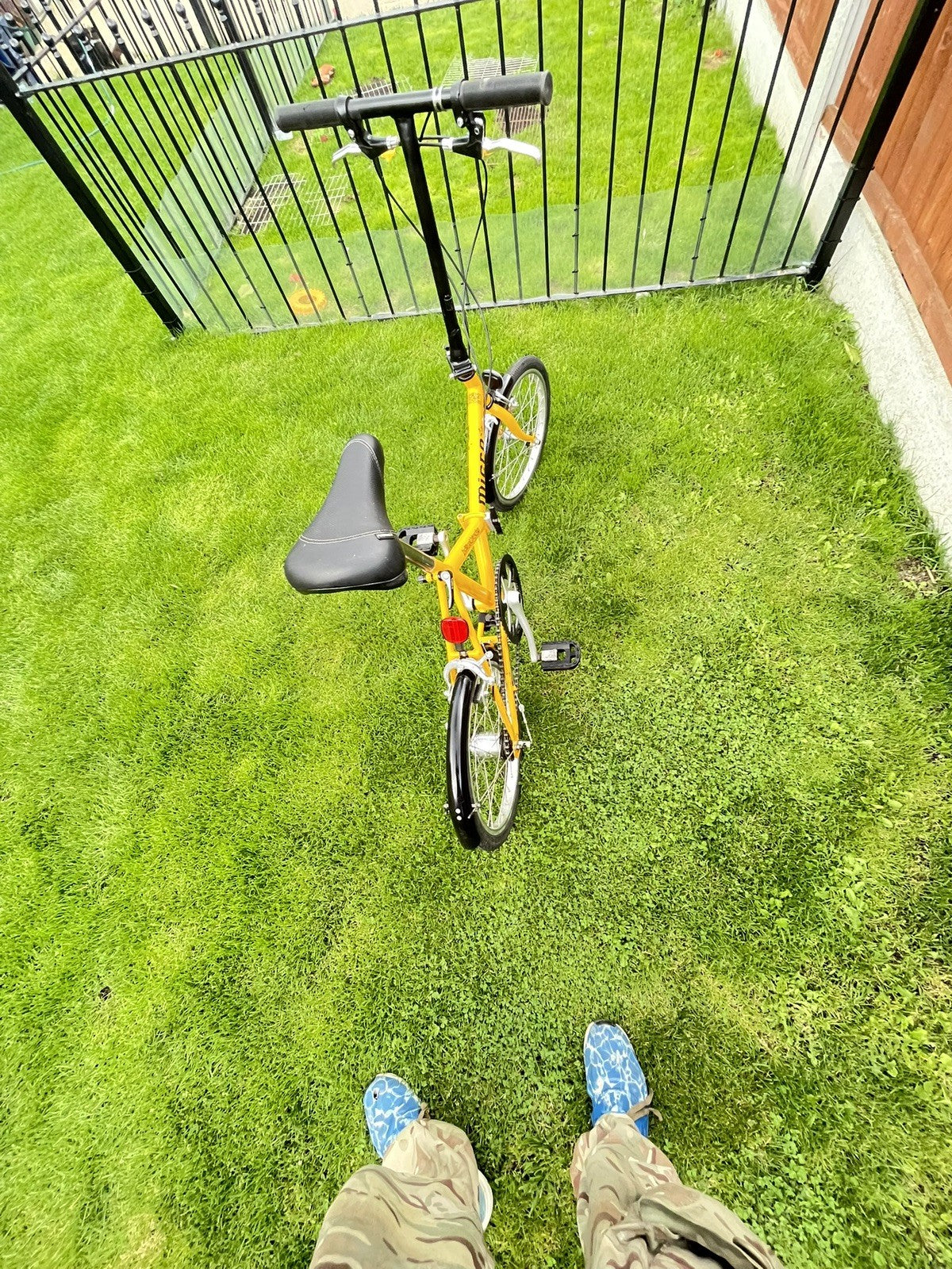 Vintage 1985 Micro lite fold up bike