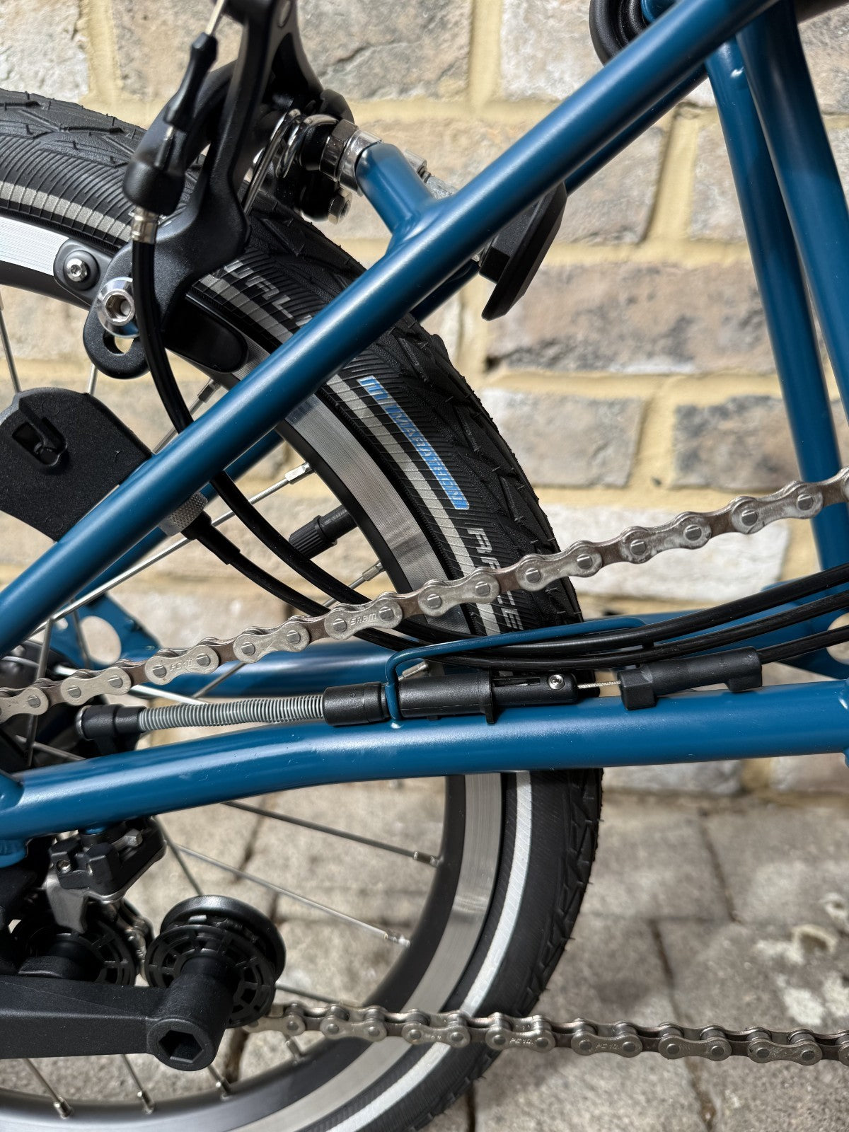 Brompton Ocean Blue C Line Explore Low S6E - WORLDWIDE SHIPPING - A+ Condition