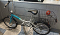 Compass Northern Folding Bike 20” wheels White and blue