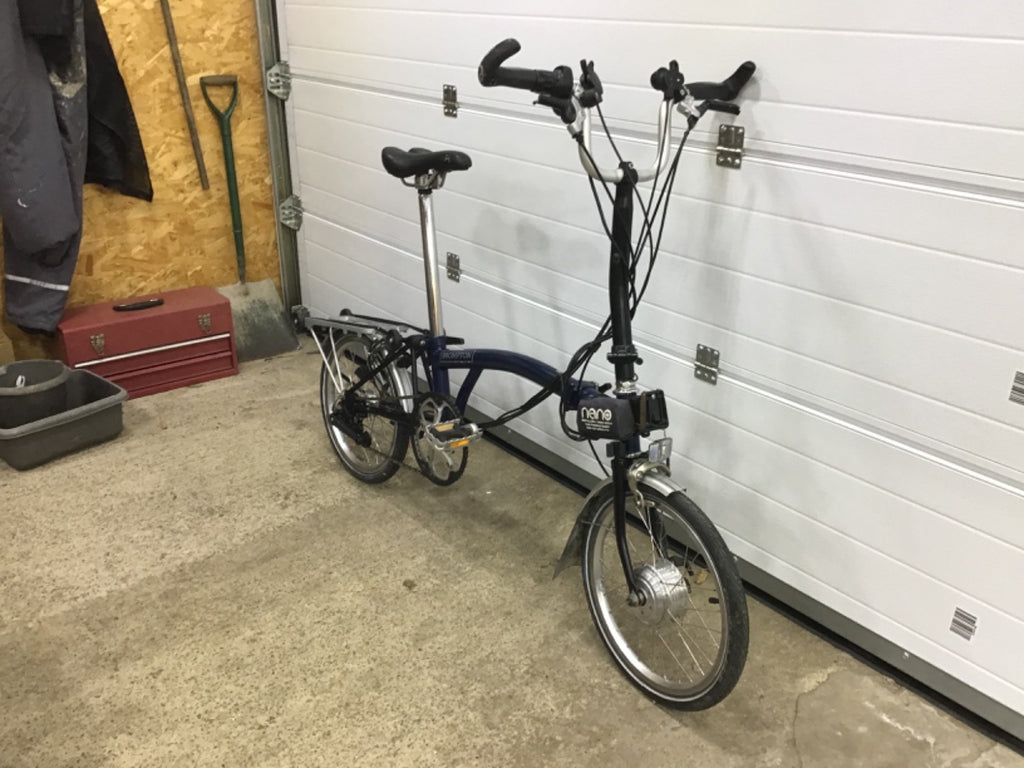 Brompton H Type 6 Speed with NANO Electric Conversion. Fully working. SUPERB!