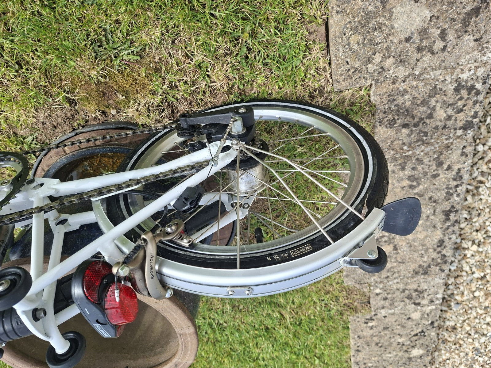 M6L Brompton folding bike