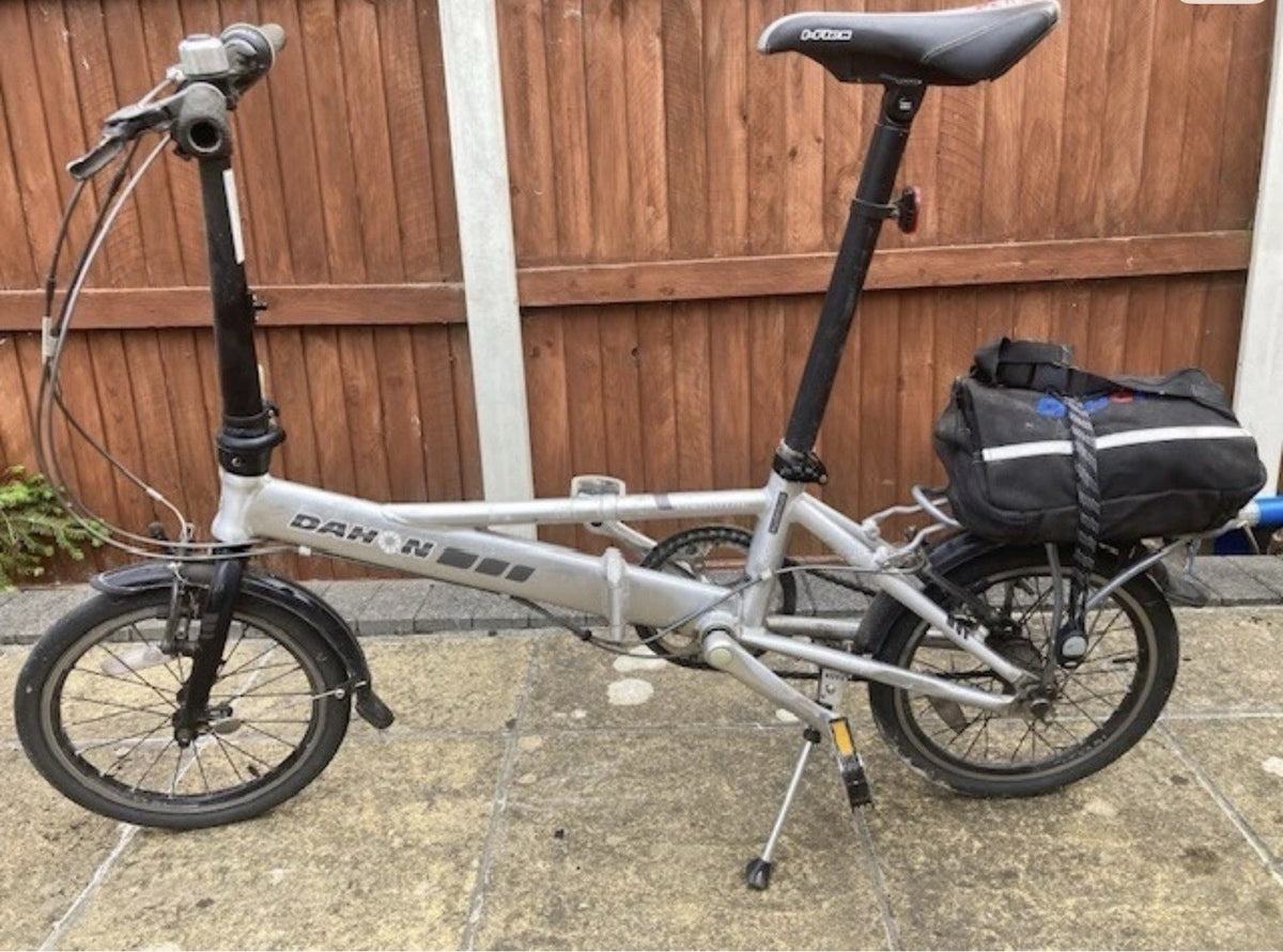 Dahon Presto Lite Aluminium Folding Bike 3 Speed SRAM T3 Rear Rack- Weight 10kg