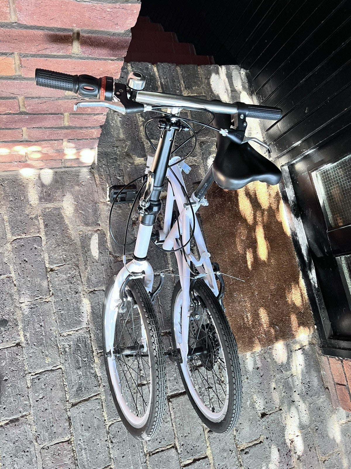 Fold Away Down Up Bike Bicycle 19" Wheel Working Needs TLC Travel Small Working